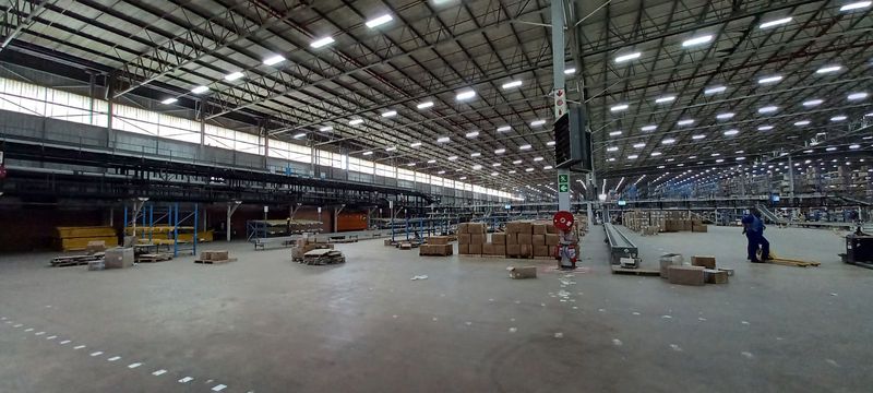 Huge warehouse close to the port
