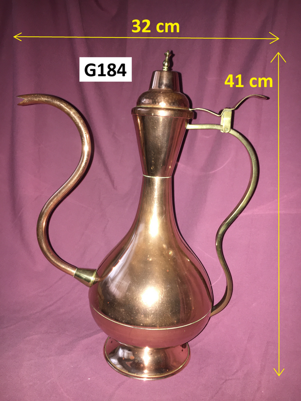 Red Copper / Brass Kettle - (Ref. G184) - (For Sale) - Price R250