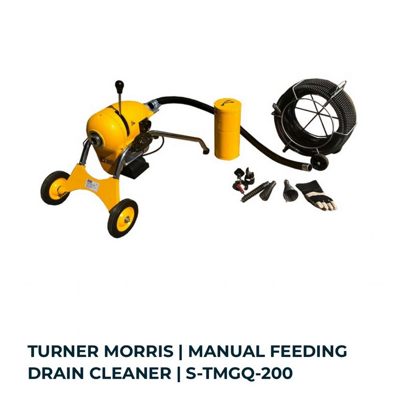 Turner Morris Drain Cleaning Machine