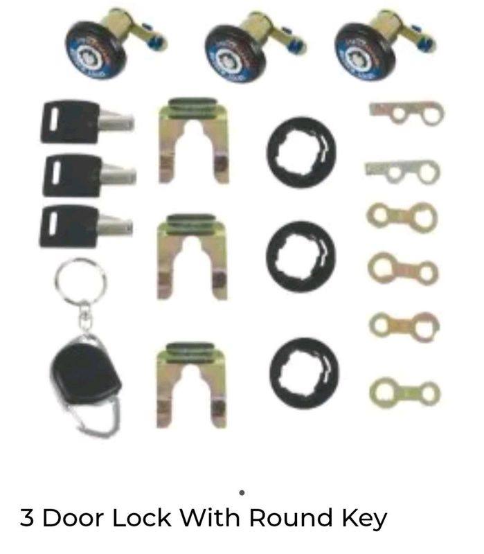 Vehicle 3 door lock sets