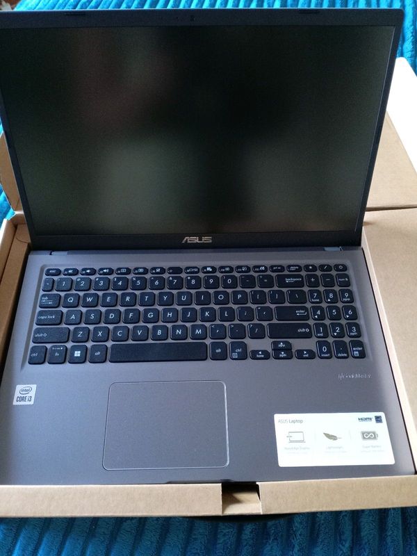 Grey Asus laptop
