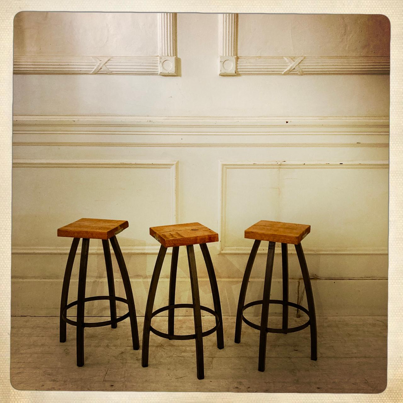 Metal leg counter stools - R650 each