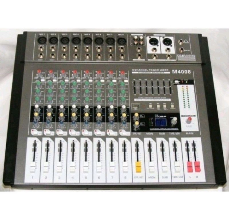 POWERED MIXER -TITAN AUDIO TDM2000 - NEW