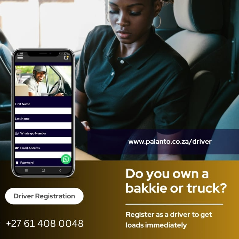 Uber for bakkies - Driver Registration