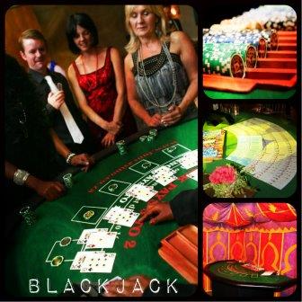 Fun Casino Events! Blackjack, Roulette, Poker and Craps with real tables and real dealers!