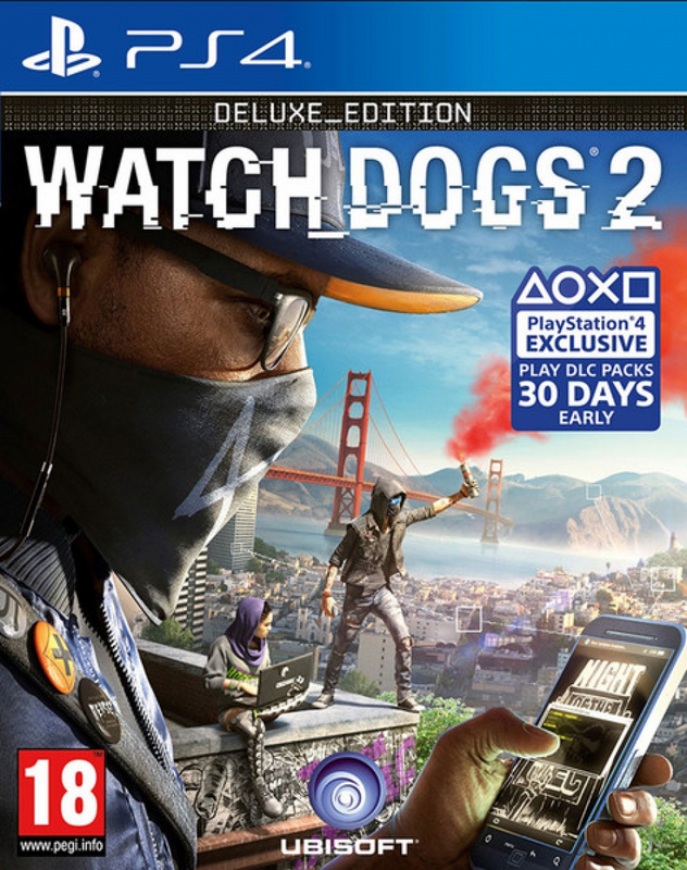 PS4 Watch Dogs 2 - Deluxe Edition (new)