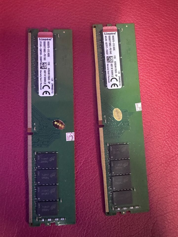 Kingston Technology ValueRAM 8GB 2400MHz DDR4 Non-ECC CL17 DIMM 1Rx8 Desktop Memory (KVR24N17S8/8)