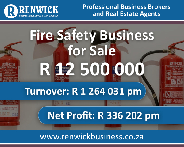 Business for Sale: Fire Safety Business