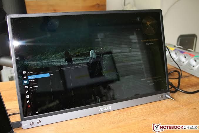 Asus zen screen touch mb16 amt lightweight 60 hz portable monitor