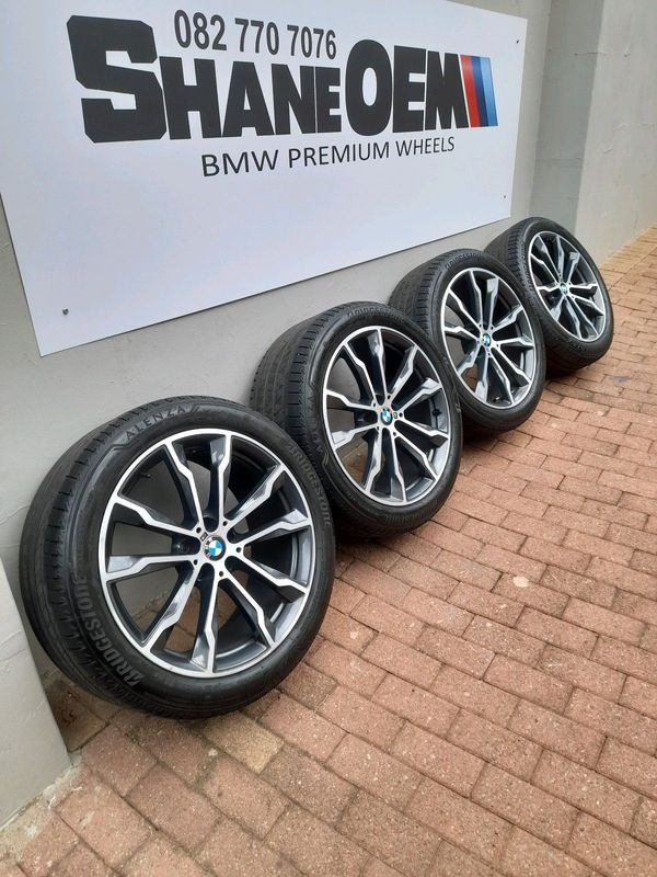 20&#34; BMW x3 Go1 OEM mags and tyres. 2 sets available