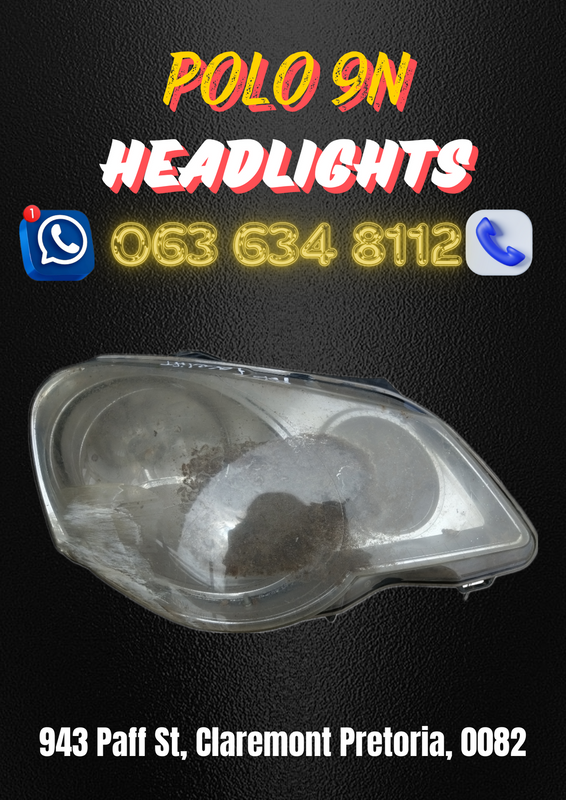 Polo 9n headlights Call or WhatsApp me for prices 0636348112