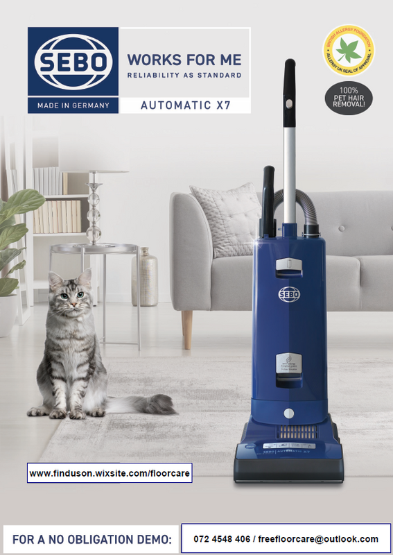The BEST Vacuum Cleaner on the Market - SEBO Automatic X7 upright - Country wide delivery included