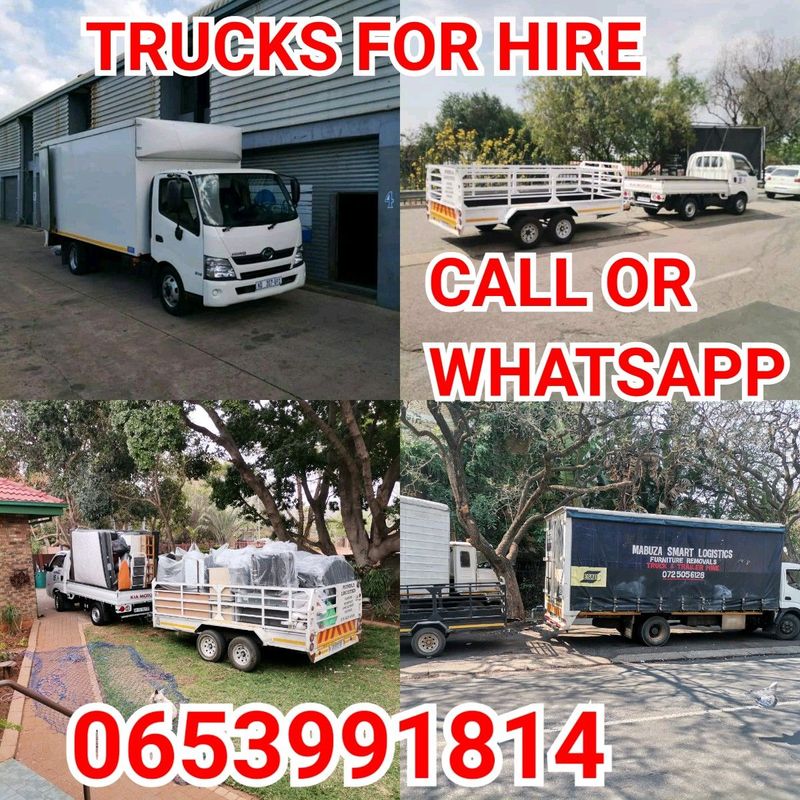 TRUCKS FOR HIRE