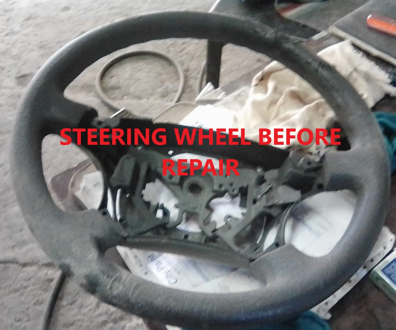 Clives Auto and Plastic Repairs. We undertake all plastic repairs. Car dashes &amp; steering wheels