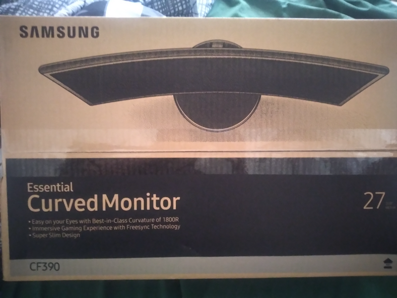 Samsung led curved monitor