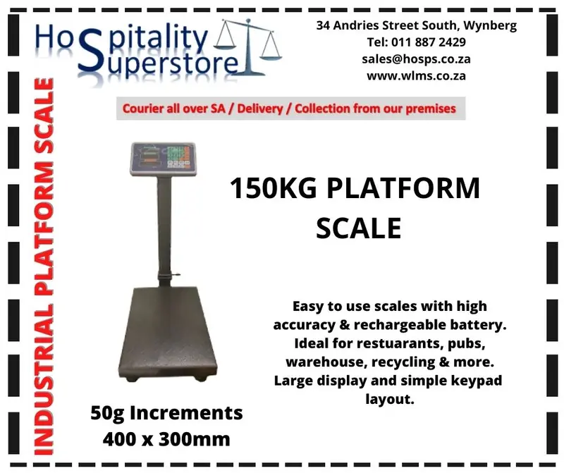 150kg PLATFORM SCALES