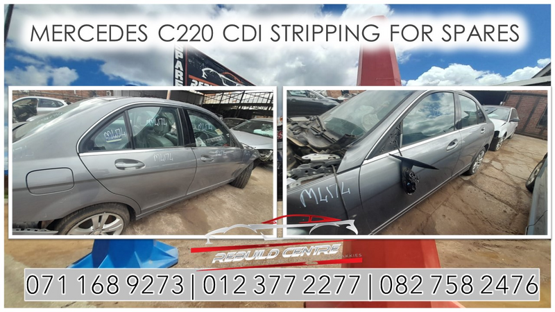 Mercedes C220 CDI stripping spares.