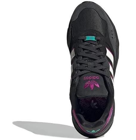 Adidas Retropy F90 black/purple mens size UK 10 - R1300