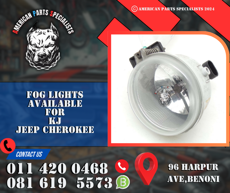 Jeep Cherokee KJ Fog Lights For Sale