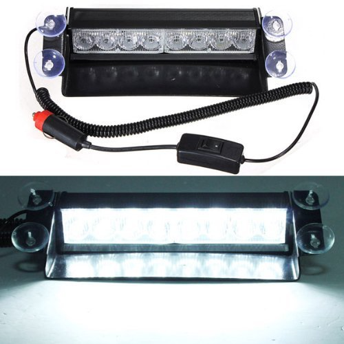 Vehicle Windscreen LED Strobe Flash Dashboard Light with 3 Modes. Dash Lights. Brand New Products.