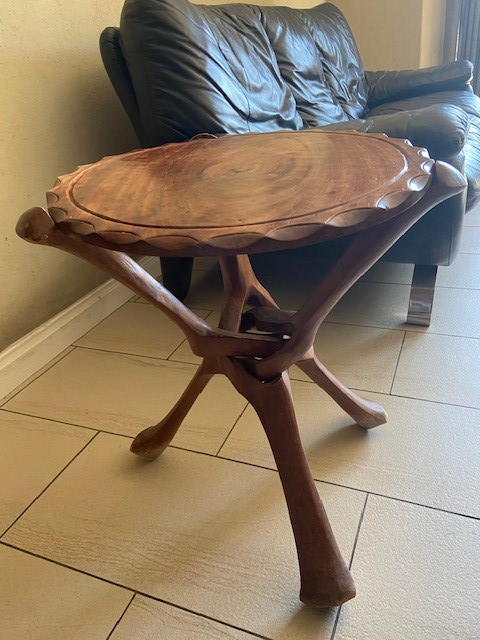 Small tripod side table