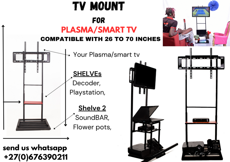 STANDING TV MOUNT FOR PLASMA 26 TO 70 INCHES