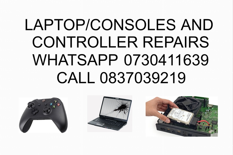 Repairs to all Consoles/Controllers/Laptops