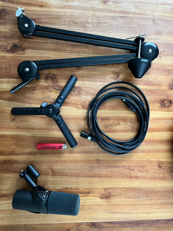 SHURE SM7B &#43; Podcasting Gear (Sold As Set)