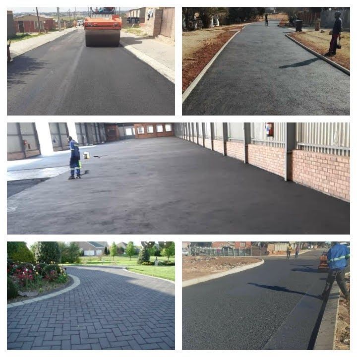 Tarring and Paving