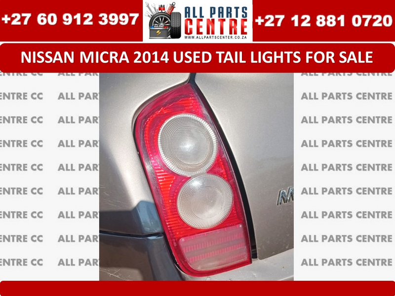 Nissan Micra 2014 Used tail lights for sa;e