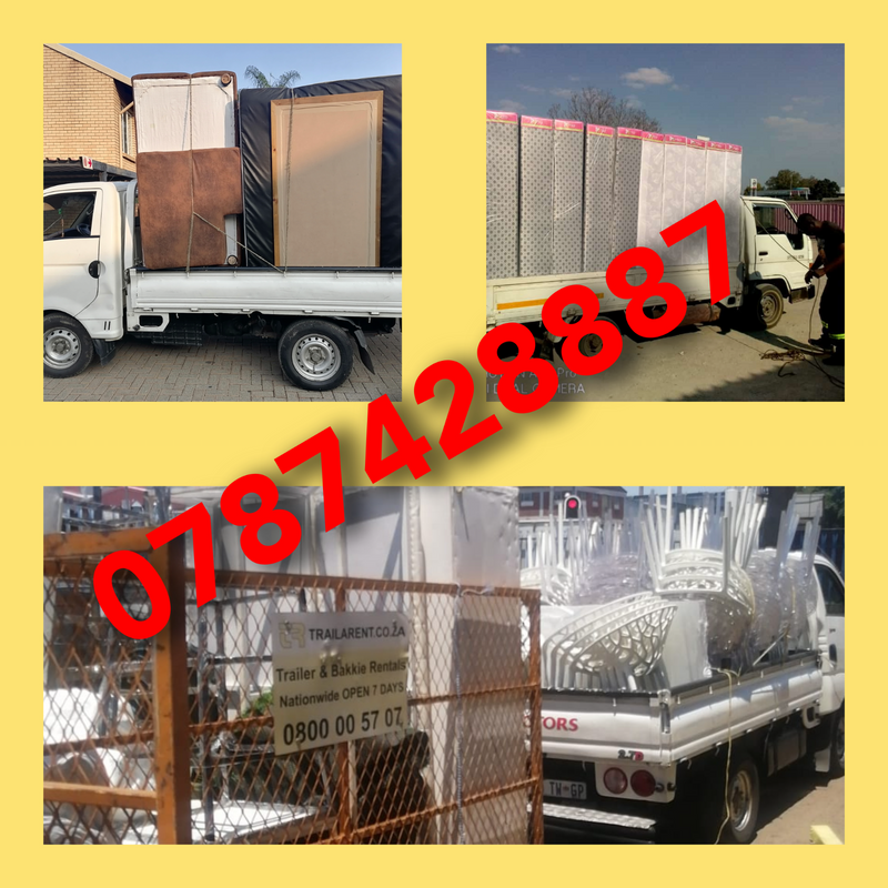 Removal Trucks and Bakkies for hire