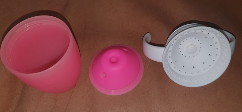 Pink Munchkin 360 trainer cup
