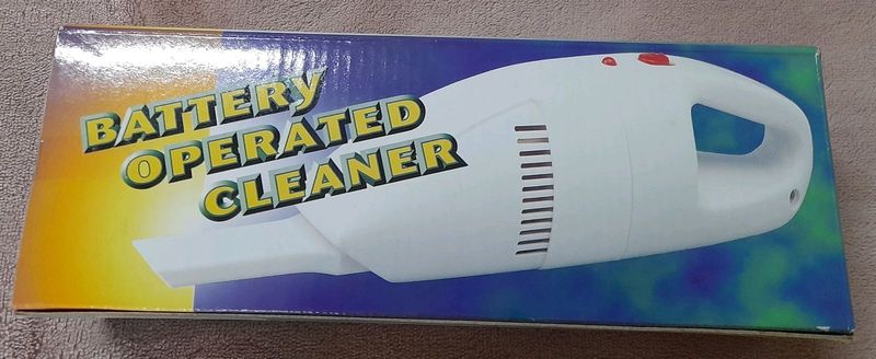 Battery Operated Cleaner