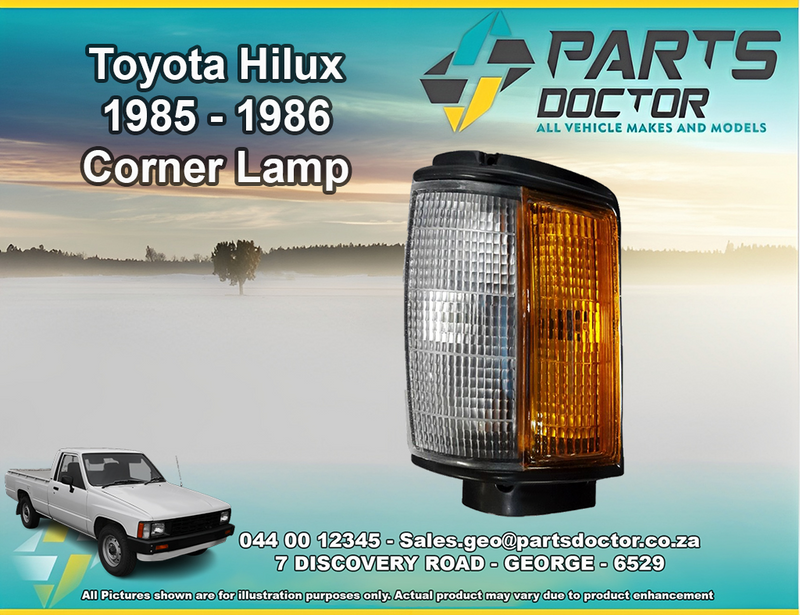 TOYOTA HILUX 1984 - 1986 CORNER LAMPS