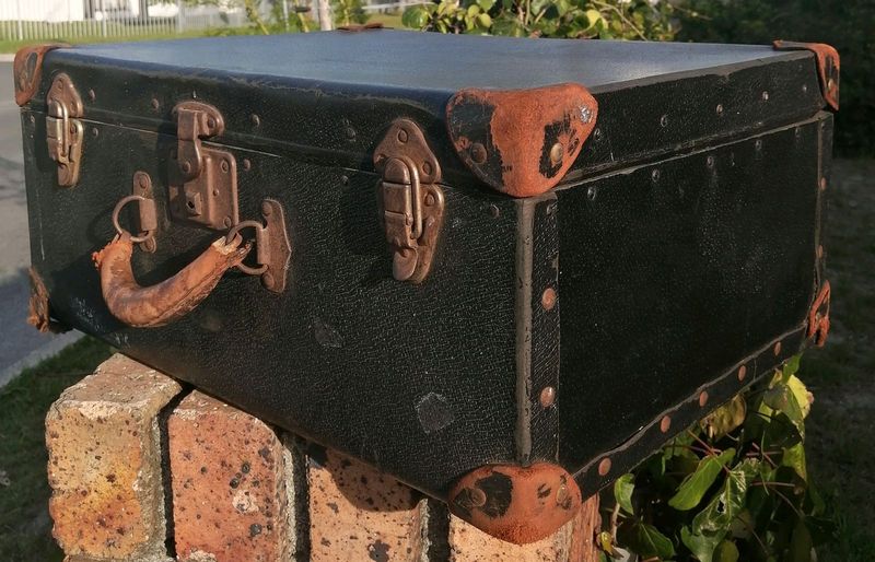 Vintique Excelsior Stamford Conn Suitcase 52x40x23 cm