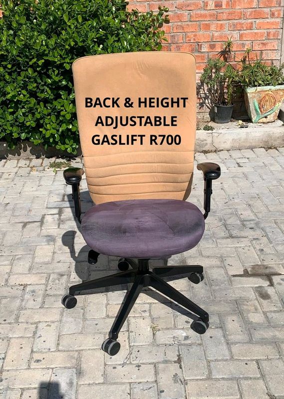 EXCELLENT QUALITY ERGONOMIC GAS LIFT HEIGHT ADJUSTABLE BACK ADJUSTABLE ARMS ADJUSTABLE CHAIR