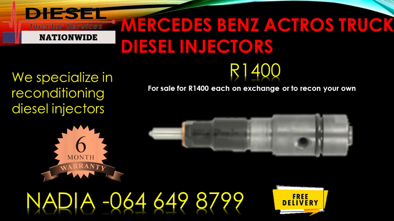 Actros diesel injectors for sale on exchange we sell on exchange or recon