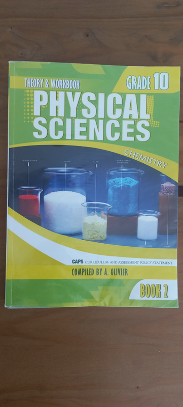 Grade 10 Book (Physical Sciences - Book 2) Brand New