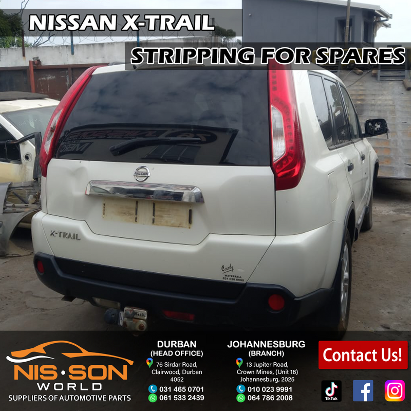 NISSAN X-TRAIL STRIPPING FOR SPARES