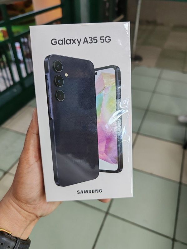 Samsung Galaxy A35 128GB 5G Dual Sim Awesome Navy Brand New Factory Sealed In Box Never Been Used.