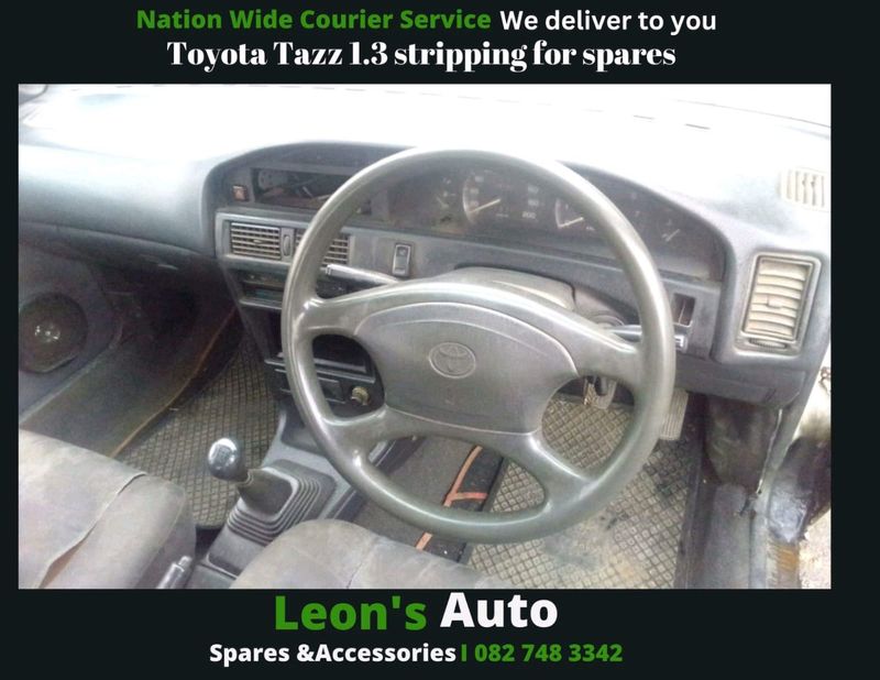 Toyota tazz stripping for spares