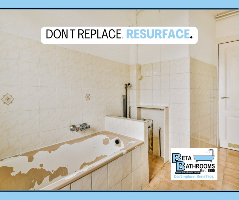 Re-enamel your bath today and save money on the cost of new!