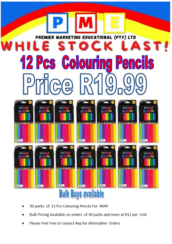 Premier Marketing Education(Pty) Ltd 12Pcs Colouring Pencils