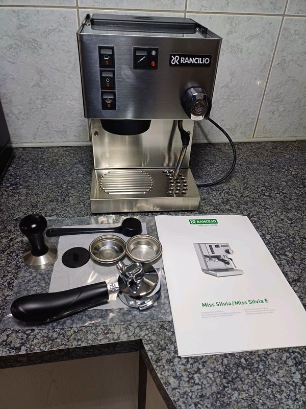 Rancilio Silvia V6 espresso cappuchino machine