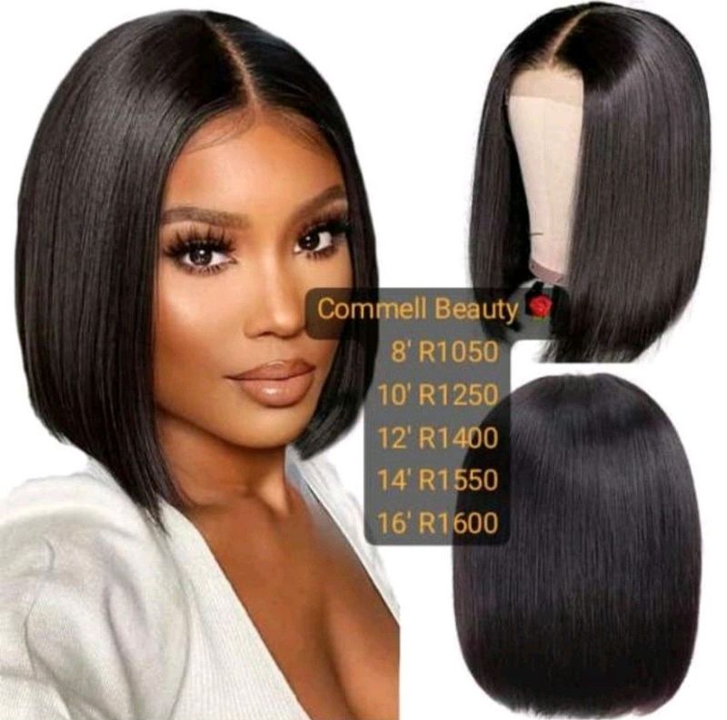 13x4 Lace Frontal Peruvian Hair Wig  tpart 10 inch.