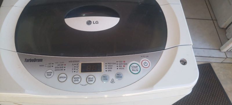 Toploader washing machine