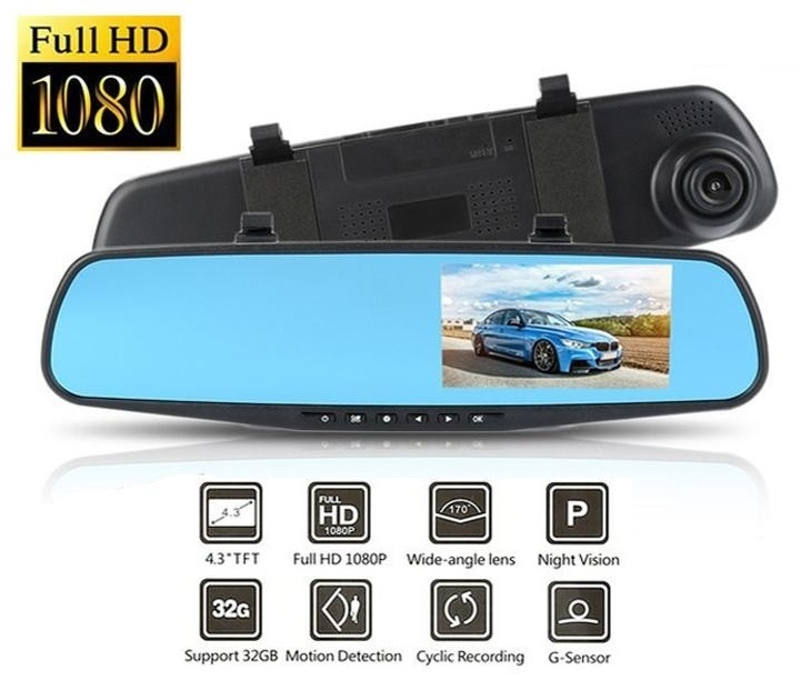 Vehicle Dash Cam Blackbox DVR - Full HD 1080 VISOR DVR with Exciting Features. Brand New Products.