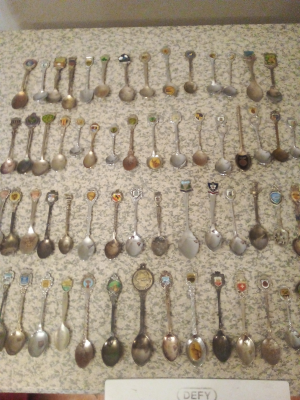 COLLECTABLE VINTAGE SPOONS R10 EACH 60 AVAILABLE TO TAKE A MIN OF 20