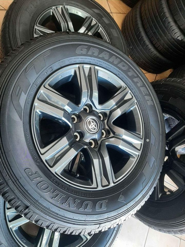 17&#34;inch Toyota hilux Gd6 magrims and tyres is available
