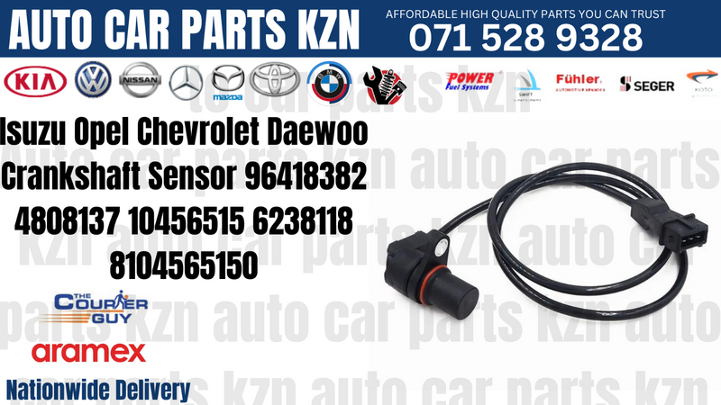 Isuzu Opel Chevrolet Daewoo Crankshaft Sensor 96418382 4808137 10456515 6238118 8104565150